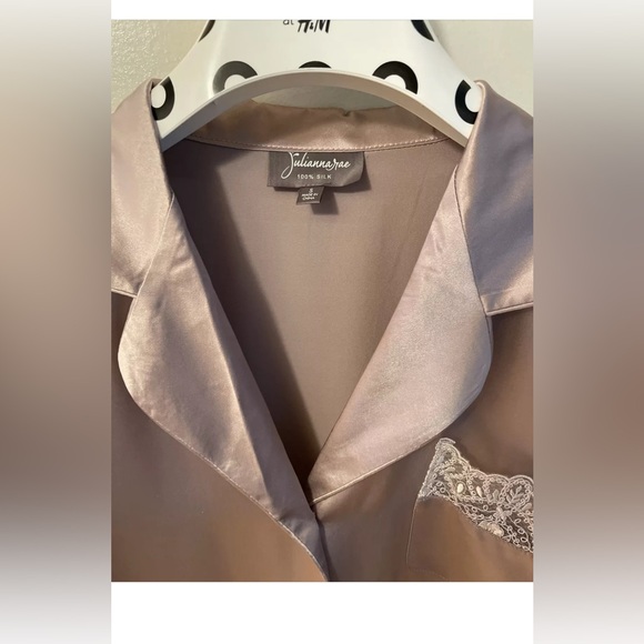 Julianna Rae Womens Sleep in silk pajamas - s - Picture 4 of 10